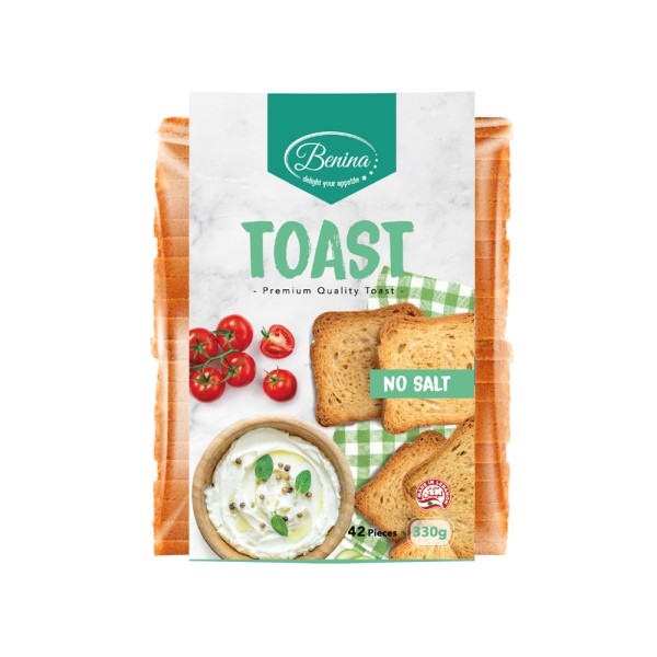 BENINA NO SALT TOAST 