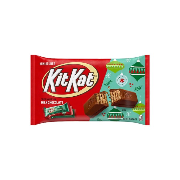KITKAT MINIATURES HOLIDAY CRISP MILK CHOCOLATE WAFER