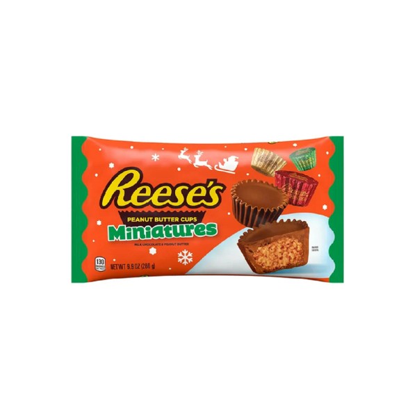 REESESS MINIATURES PEANUT BUTTER AND MILK CHOCOLATE CUP