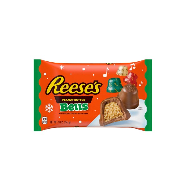 REESESS PEANUT BUTTER MILK CHOCOLATE BELLS