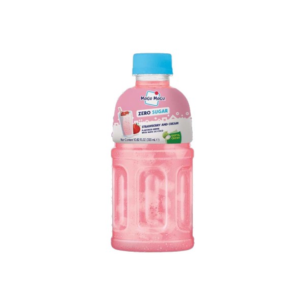 MOGU MOGU MOGU NATA DE COCO STRAWBERRY + CREAM ZERO SGR