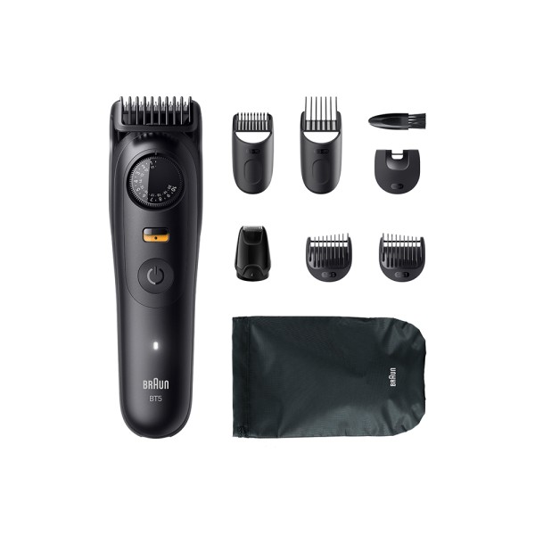 BRAUN BEARD TRIMMER CORDLESS WATERPROOF 40LENGTH