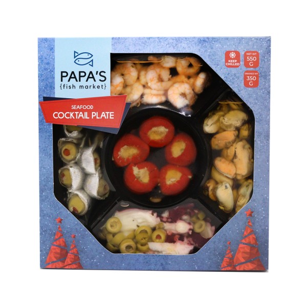 PAPA'S FISH MARKET SEA FOOD APPETIZER PLATE