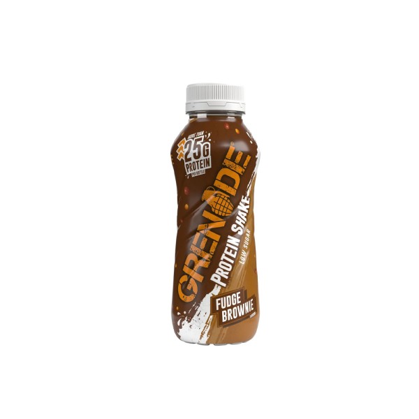 GRENADE FUDGE BROWNIE 25G PROTEIN SHAKE- VEGETERIAN