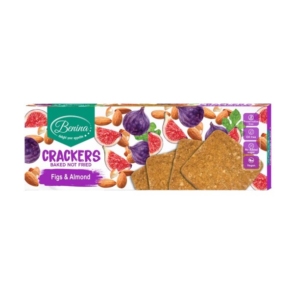 BENINA CRACKERS FIGS AND ALMOND