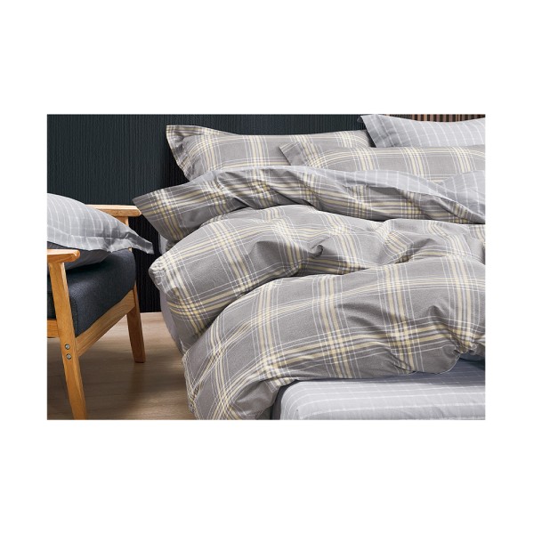 WINDSOR SP LNN FAIR 25 DUVET SET SATEEN PRNTD AS SINGLE