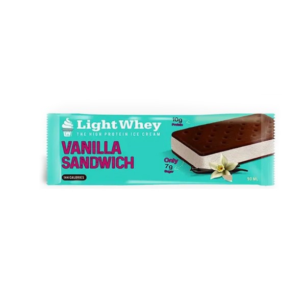 LIGHT WHEY HIGH PROTEIN VANILLA SANDWICH ICE CREAM