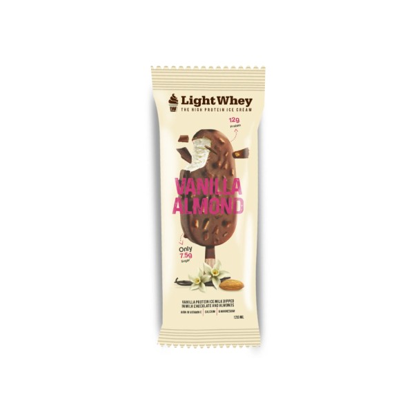 LIGHT WHEY HIGH PROT VANILA ALMND GLUTN FRE ICE CREAM STICK