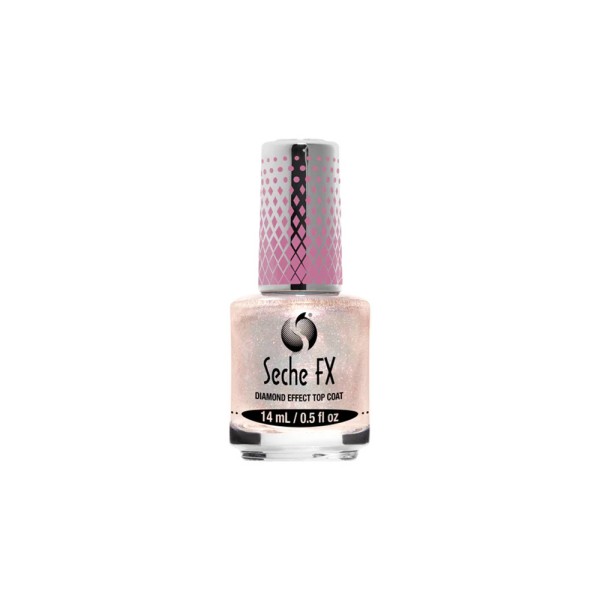 SECHE VITE DIAMOND EFFECT TOP COAT PINK