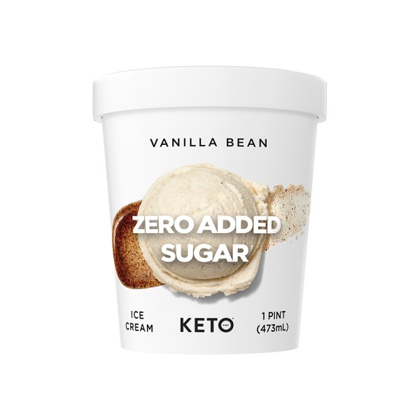 KETO VANILLA BEAN ICE CREAM TUB