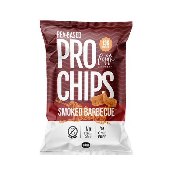 PROLIFE PRO CHIPS SMOKED BARBECUE 13G PROTEIN 
