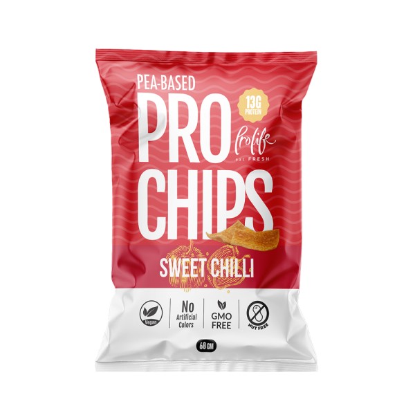 PROLIFE PRO CHIPS SWEET CHILLI 13G PROTEIN  VG