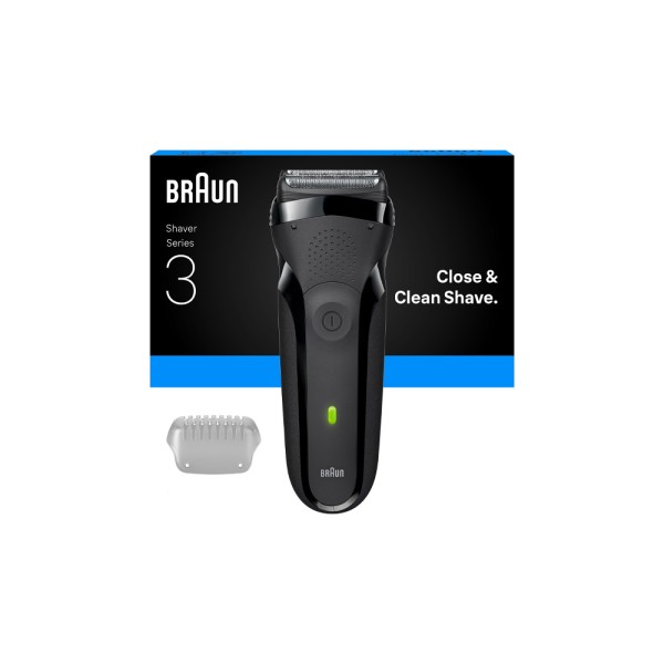 BRAUN SHAVER CORDLESS 100 WATERPROOF LED DISPLAY