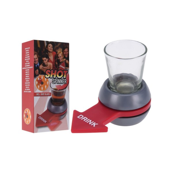 JOHNTOY DRINKING GAME SHOT SPINNER