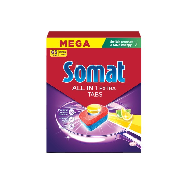 SOMAT  ALL-IN1 LEMON & LIME XXL