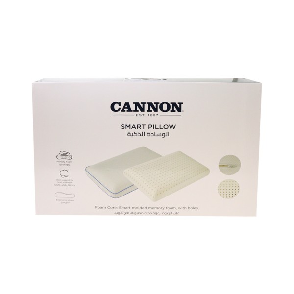 CANNON SMART CLASSIC PILLOW MOLDED MEMORY FOAMF-PLW-CN-F9