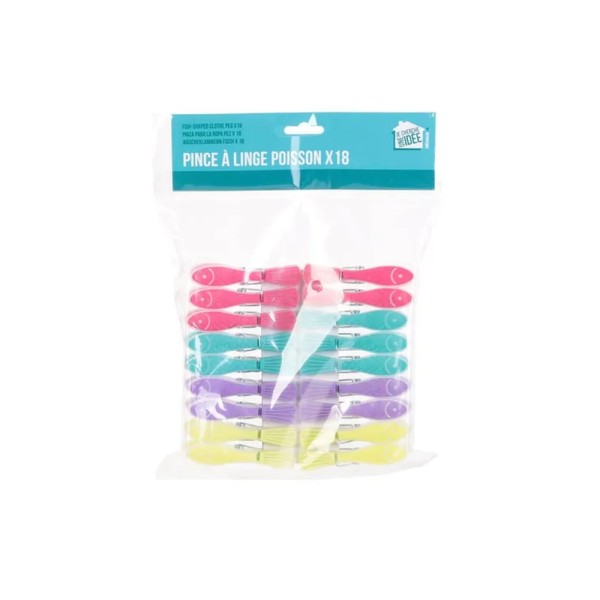 CHERCHE IDEE FISH-SHAPED CLOTHES PEGS