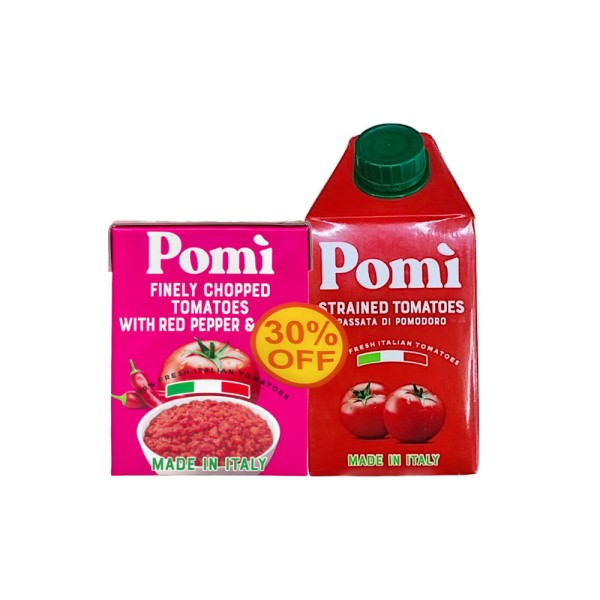 POMI STAINED TOMATO+CHOPPED TMT WITH CHILLI 