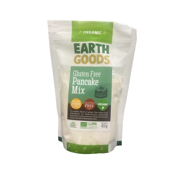 EARTH GOODS ORGANIC PANCAKE MIX 