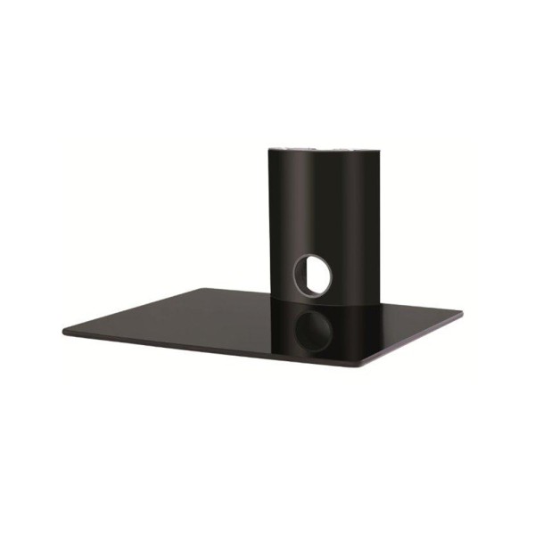 MULTIVISAO DVD STAND FIX BLACK ONE SHELF