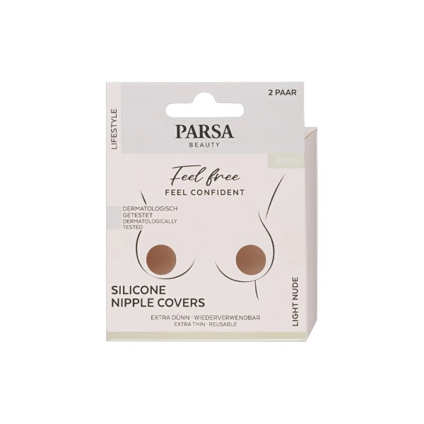 PARSA SILICONE NIPPLE COVERS LIGHT NUDE