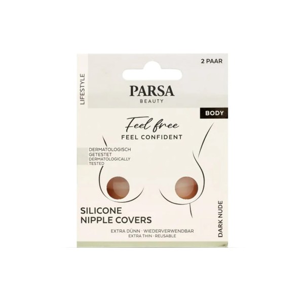 PARSA SILICONE NIPPLE COVERS DARK NUDE