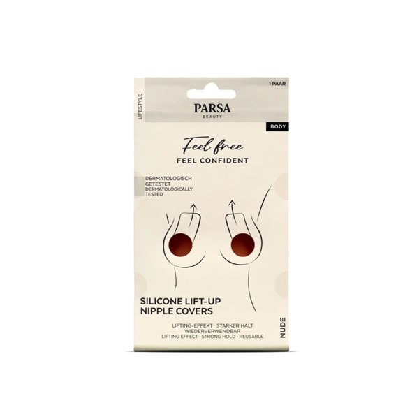 PARSA SILICONE LIFT-UP NIPPLE COVERS NUDE