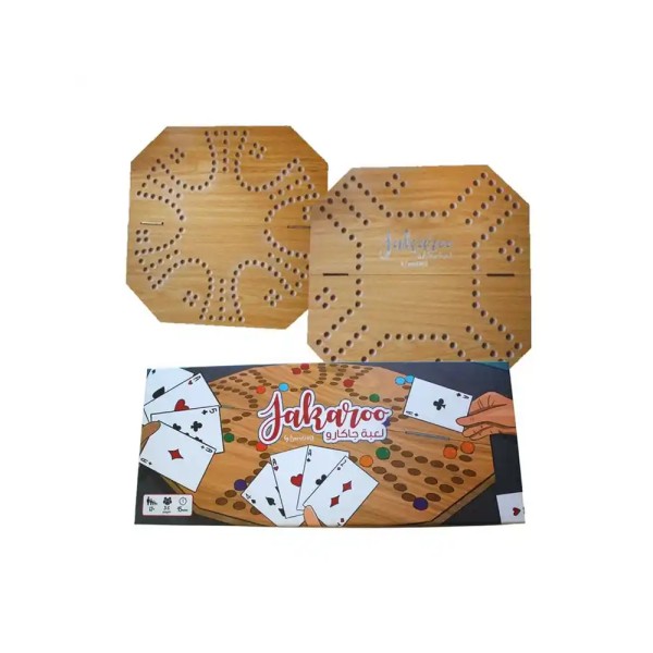 EVERYTHINK WOODEN GAME: JACKAROO 4-6 PLAYERS