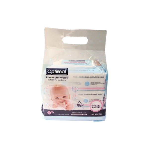 OPTIMAL PURE WATER WIPES