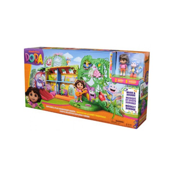 SPIN MASTE DORA THE EXPLORER MINI PLAYSET BUNDLE