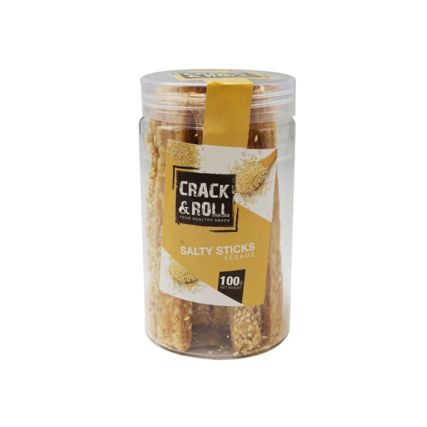 CRACK+ROLL SALTY STICKS SESAME STICKS 