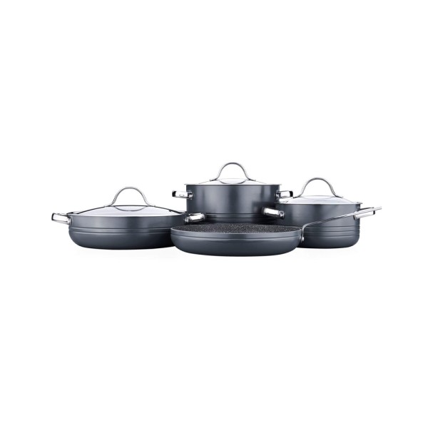 KORKMAZ LINEA COOKWARE GRANIT ANT.INDUC 20+24+26+26CM