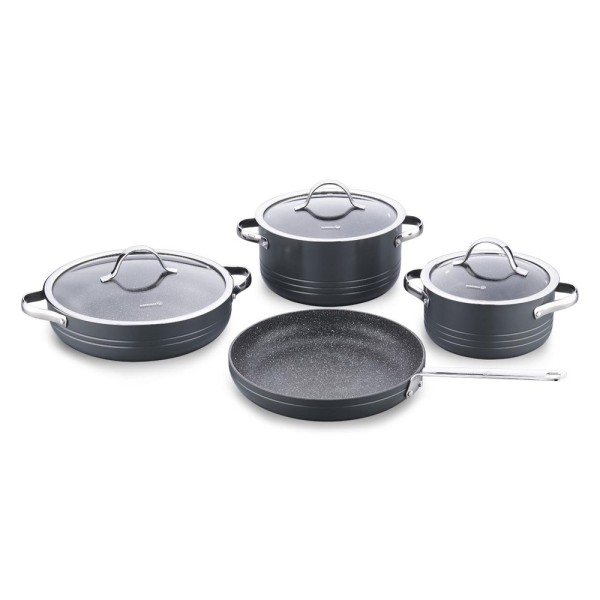 KORKMAZ LINEA COOKWARE GRANIT ANT.INDUC 20+24+26+26CM