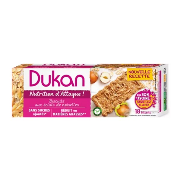 DUKAN HAZELNUT OAT BRAN BISCUIT