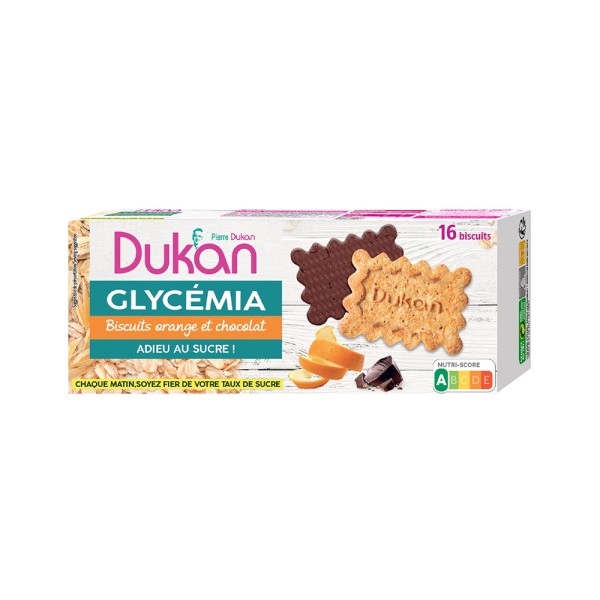 DUKAN OAT BRAN BISCUIT CHOCOLATE AND ORANGE DIABETIC