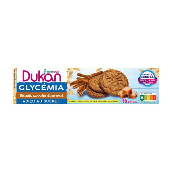 DUKAN OAT BRAN BISCUIT CARAMEL AND ORANGE DIABETIC