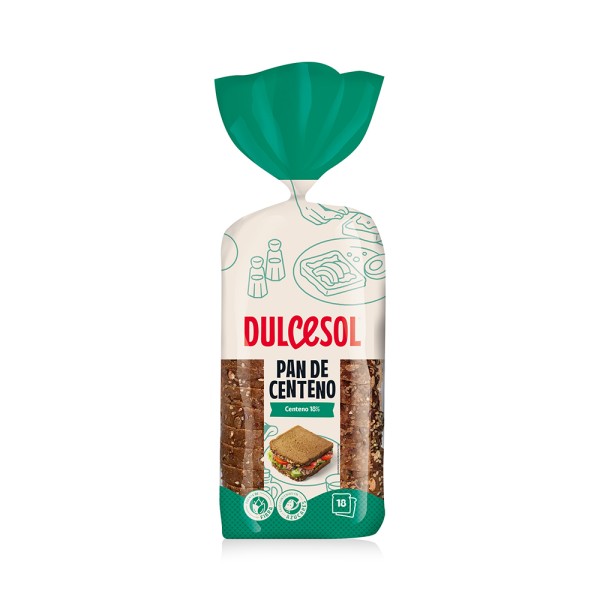 DULCESOL SLICED BREAD CENTENO
