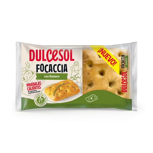DULCESOL FOCACCIA ITALIAN BREADx4