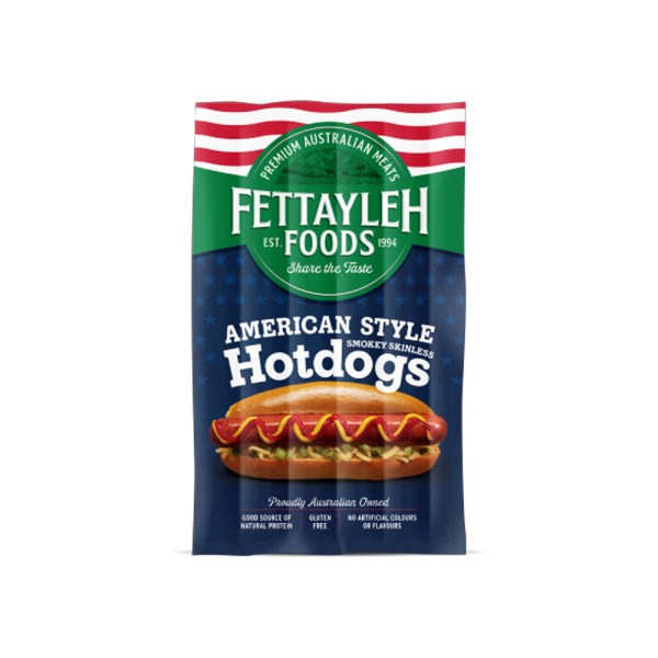 FETTAYLEH AMERICAN STYLE SKINLESS HOTDOG