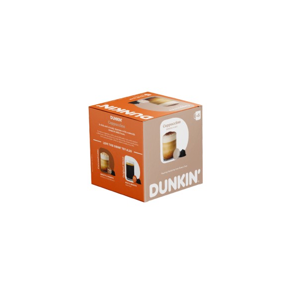 DUNKIN. DOLCE GUSTO CAPPUCINO CAPS