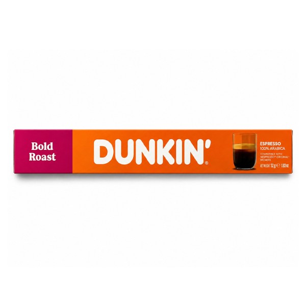 DUNKIN. NESPRESSO BOLD ROAST CAPS