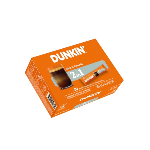 DUNKIN. CLASSIC 2 IN 1 COFFEE STICK
