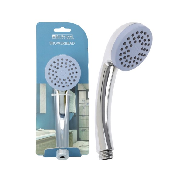 BATH SOLUTIONS SP .NK SHOWERHEAD 1 FUNCTION CHROME