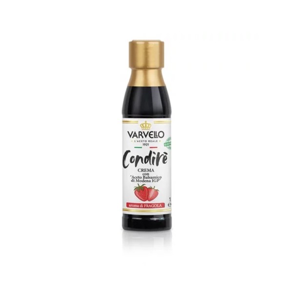 VARVELLO BALSAMIC CREAM STRAWBERRY FLAVOR