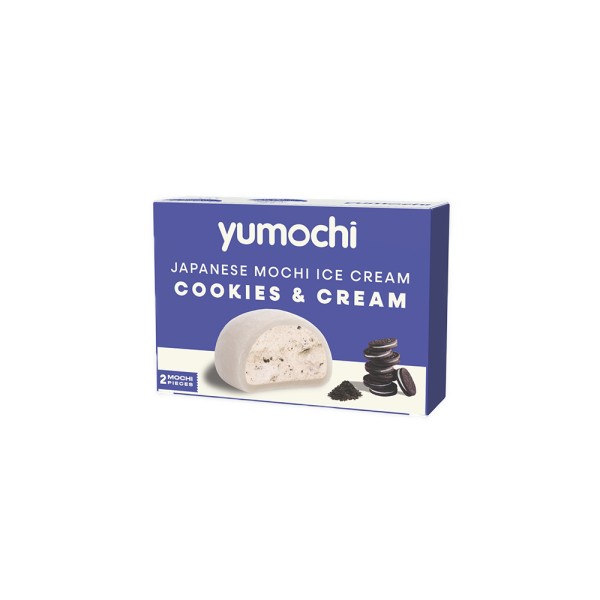YUMOCHI MOCHI ICE CREAM COOKIES AND CREAM