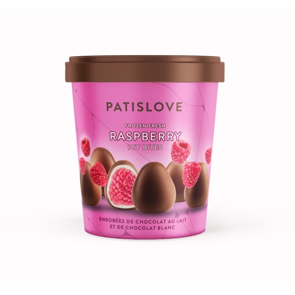 PATISWISS MIXED BERRY COATED WITH MILK AND WHITE CHOCO