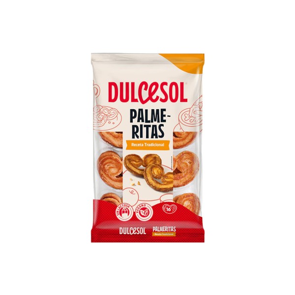 DULCESOL PALMERITAS 16PC