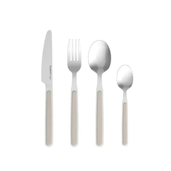 BERGHOFF MOONBEAM CUTLERY SET S.S W IVORY HANDLE