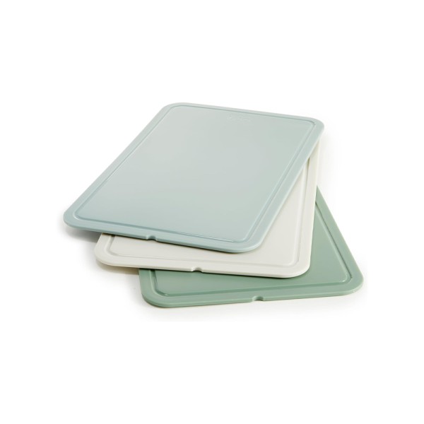 BERGHOFF SPIRIT CUTTING BOARD SET MIX CLRD  32X20cm