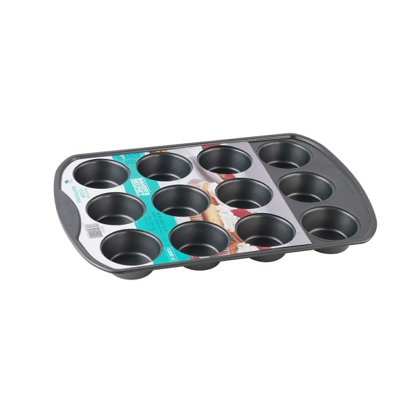 BAKER'S SECRET CLASSIC MUFFIN TRAY NON-STICK